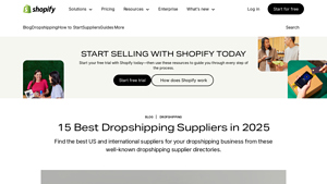 15 Best Dropshipping Suppliers in 2025 - Shopify - american suppliers