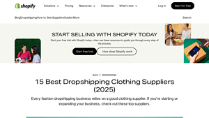 15 Best Dropshipping Clothing Suppliers (2025) - Shopify - hoodie supplier
