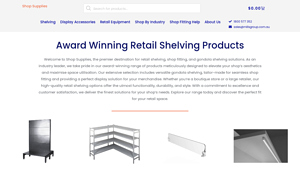Shop Supplies - Gondola Shelving, Shop Fittings & Retail Display ... - retail supplier