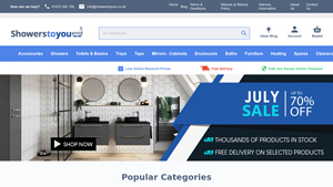 Bathroom & Shower Specialists - Online Bathroom Retailer UK - shower door supplier