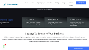 Signage Company in Singapore | Signboard Maker, Contractor & Specialist - digital signage supplier in singapore