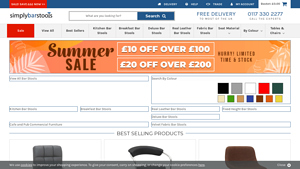 Bar Stools from the UK's largest supplier | Simply Bar Stools - bar stool supplier