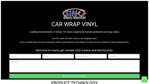 Car Wrap Vinyl Material Wholesale Supplier - SINO VINYL - car wrap supplier