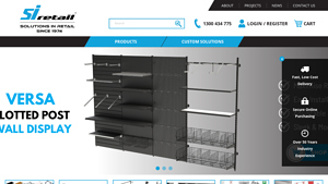 Shop Fittings, Shelving and Custom Displays Australia | SI Retail - retail supplier