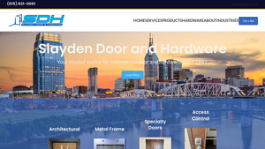 Slayden Door and Hardware - Nashville, TN | Commercial Doors and Door ... - commercial door supplier