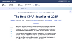 Best CPAP Supplies: Top Products for Sleep Apnea Therapy - best online cpap supplier