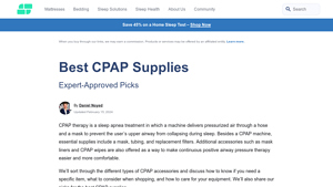 Best CPAP Supplies: Expert-Approved Picks - Sleep Foundation - best online cpap supplier