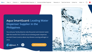 The Top Water Dispenser Supplier in the Philippines | Aqua SmartGuard - water filter supplier