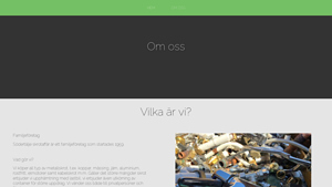 Om oss - sodertaljeskrotaffar.se - metal stamping supplier
