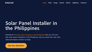 Solar Panel Installation and Price Philippines | Solarlab - solar panel supplier