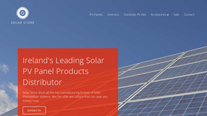 HOME - Solar Store - Solar Photovoltaic (PV) Panels Ireland - solar supplier