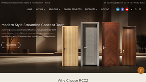 China Wooden Doors, Solid Wood Doors Manufacturer, Supplier - RCCZ - solid wood door supplier china