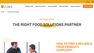 Food product supplier - Solina - food product supplier