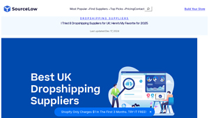 I Tried 8 Dropshipping Suppliers for UK: Here's My Favorite for 2025 - best dropshipping supplier