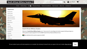 South African Military Surplus | Your 1-stop source for genuine surplus ... - army supplier