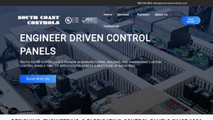 South Coast Controls - Control Panel Manufacturer - electrical control panel manufacturers