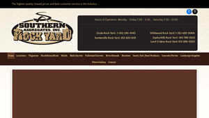 home - , - Southern Aggregates Inc, Building and Landscape Supply - landscape stone supplier
