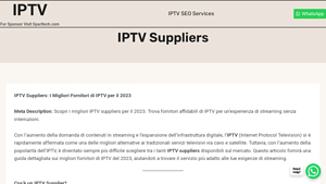 IPTV Suppliers - IPTV - sparliptv.com - iptv supplier