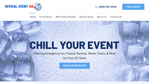 Ice Supplier - Special Event Ice, LLC - ice supplier