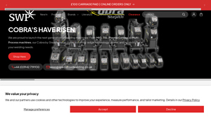 Specialised Welding Products Ltd - welding supplier
