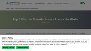 Leading Vitamin Manufacturers Globally: Top Industry Players - best vitamin supplier