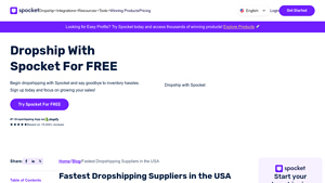 5 Fastest Dropshipping Suppliers in USA - Spocket - dropshipping supplier usa