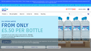 Springwise - Wholesale Bottled Water, Bulk Buy - Nationwide Delivery - bottled water supplier