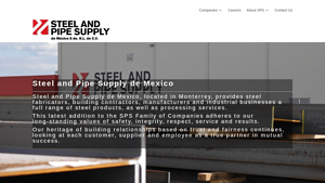 Steel and Pipe Supply de Mexico | SPS Companies - steel pipe supply