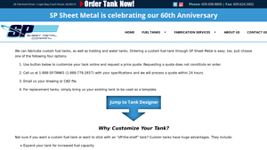 Build Your Custom Aluminum Marine Fuel Tank - Tank Designer - custom fuel tank fabrication