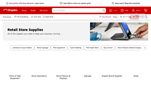 Retail Store Supplies - Staples - retail supplier