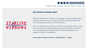 Starline Windows - vinyl window supplier