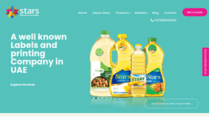 Labels & Stickers Printing & Manufacturing Company in UAE | Stars Labels - sticker supplier