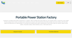 Portable Power Station Factory - Sunly - portable power supplier