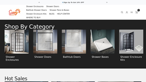 Shower Doors & Shower Enclosures | Bathtub Doors - SUNNY SHOWER US - shower door supplier