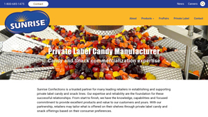 Private Label - Sunrise Confections - gummy candy supplier