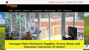 Farragut | Sunrooms Express Knoxville | 37932 37934 - patio enclosure supplier