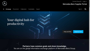 Homepage | Mercedes-Benz Supplier Portal - truck supplier