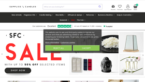 Supplies For Candles™ - UK Wholesale Candle Making Supplies - candle wholesale supplier