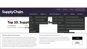 Top 10: Supplier Diversity Best Practices | Supply Chain Magazine - diverse supplier