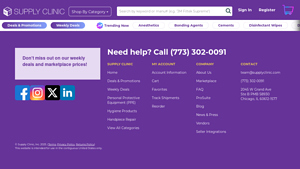 Supply Clinic | Trusted Dental and Healthcare Supplies Online - dentist supplier