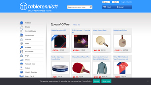 Table Tennis Online Shop | Tabletennis11.com (TT11) - pingpong table supplier china