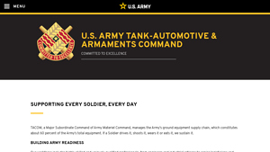 TACOM Homepage - army supplier