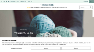 Tangled Yarn - your local yarn shop for all your knitting needs - yarn suppliers
