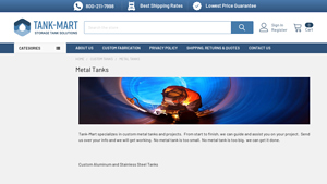 Metal Tanks | Custom Aluminum and Stainless Steel Tanks - custom fuel tank fabrication