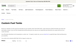 Custom Fuel Tanks - Tank Retailer - custom fuel tank fabrication