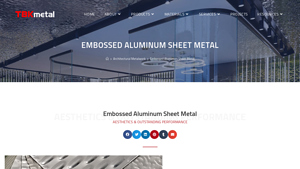 Embossed Aluminum Sheet Metal | TBK Metal - Top 10 Best Suppliers - aluminum sheet suppliers