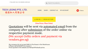 Teck Leong Pte Ltd - candy supplier