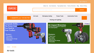 Buy Pneumatic air tools from Tend industrial Supplies - pneumatic tools supplier