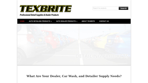 TEXBRITE | Professional Detail Supplies and Dealer Products - car detailing supplier