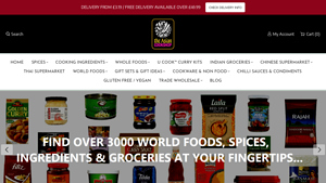 Indian Grocery Store | Buy Online at The Asian Cookshop - asian food supplier